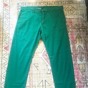 J Crew Green Khaki pants